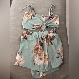 women’s 2 piece shorts set